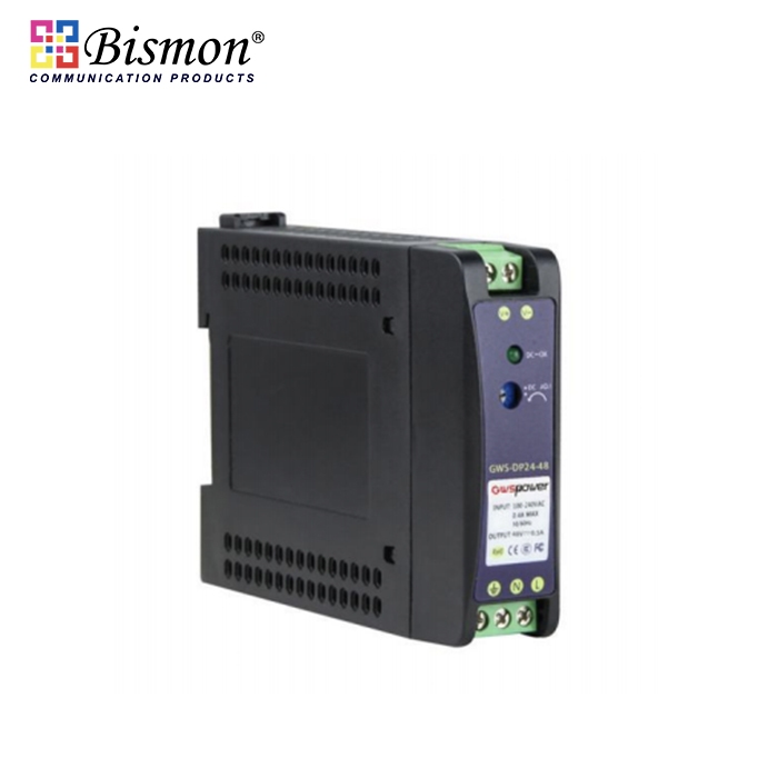 24W-48DC-Industrial-DIN-Rail-Power-Supply-for-PoE-1Port